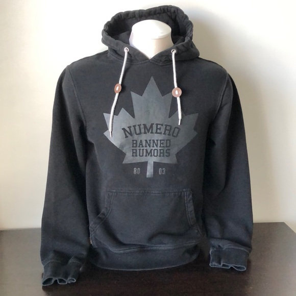Numero Canada Inspired Hoodie in Black - Men’s size M - Picture 1 of 8